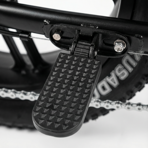 Pedana Qmwheel - Ouxi - modello V8 C80 H9 S20 V20 V30 - Poggiapiedi passeggero pieghevole