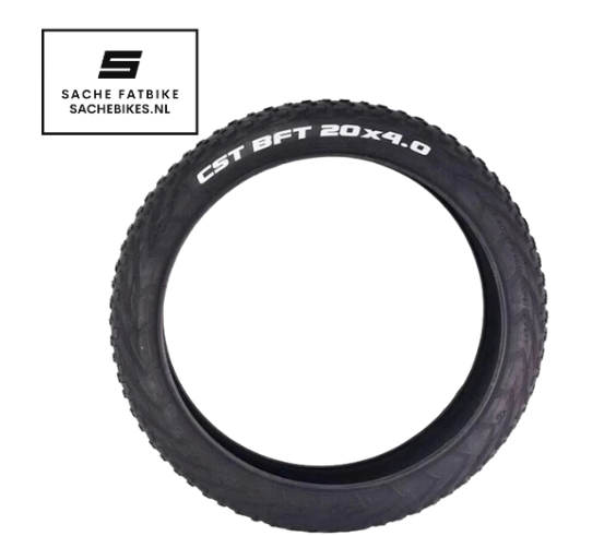 Copertone CST 20x4.0 nero - 20x4 - per fat bike