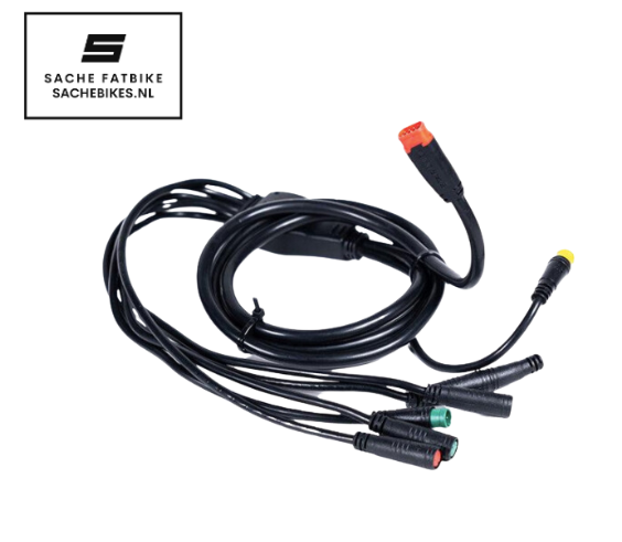 Cablaggio fat bike Ouxi connettore faro arancione