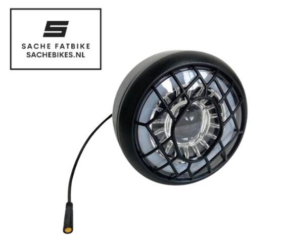Faro anteriore Ouxi V8 - C80 - H9 - Connettore femmina a 3 poli giallo arancione