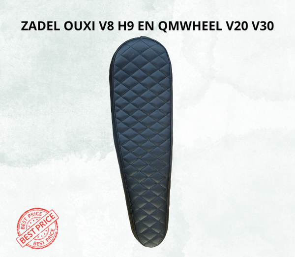 Sella fat bike Ouxi V8 C80 H9 - Qmwheel V20 V30 - Sella Deluxe completamente a quadri