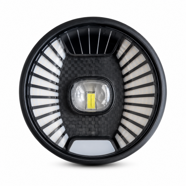 Faro LED QMWHEEL V20 2026 - Connettore nero 6 pin
