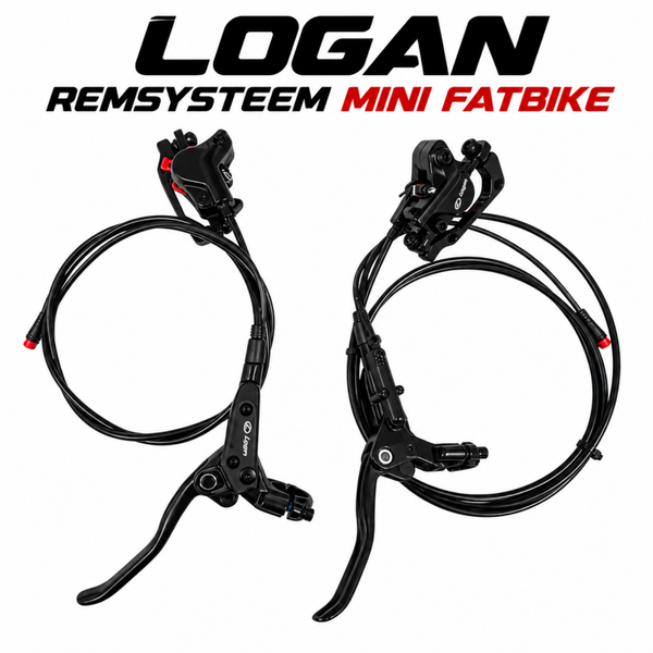 Impianto frenante Logan per mini fat bike