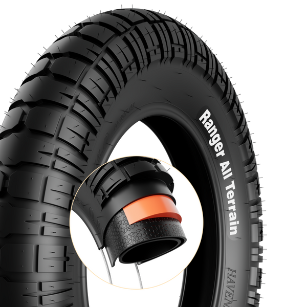 Copertone Havena Ranger 16x4.0 per fat bike - Robusto, versatile, con strato antiforatura, per ogni clima