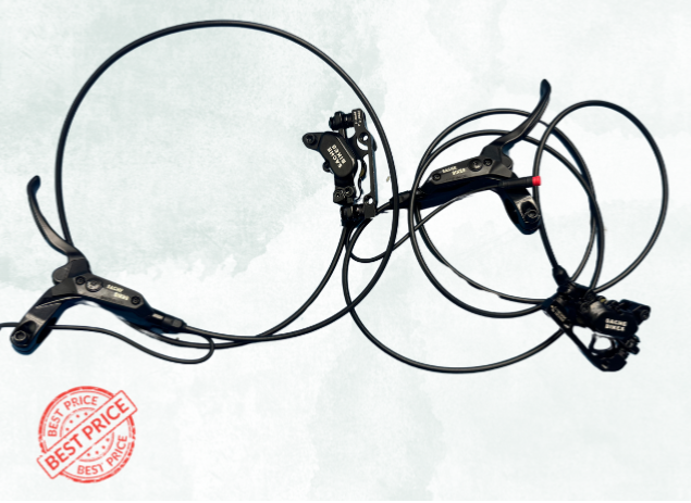 Sache Impianto frenante idraulico a 4 pistoncini! Completo anteriore e posteriore per fat bike