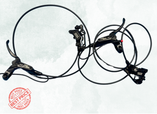 Sache Impianto frenante idraulico a 4 pistoncini! Completo anteriore e posteriore per fat bike