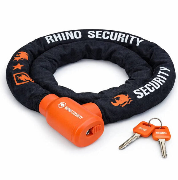 Rhino Security ART2 Lucchetto a catena - 90 cm in acciaio temprato - Exclusive Line - Certificato ART2 per e-bike e fat bike
