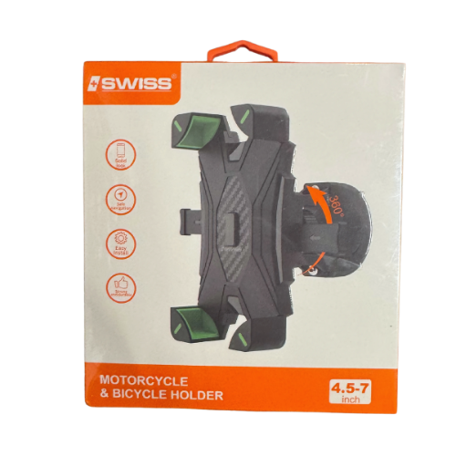Supporto telefono Swiss per fat bike - bici - moto - e-bike