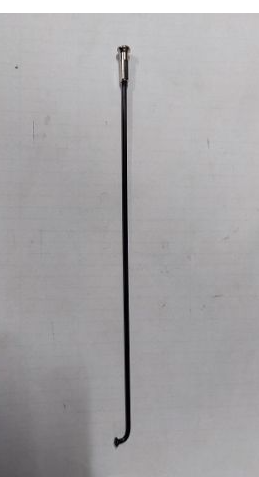 Raggio+nipplo ruota anteriore AGM GT250 13G, 177,5mm (modello 2022)