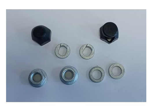 Set dadi asse ruota posteriore AGM GT250
