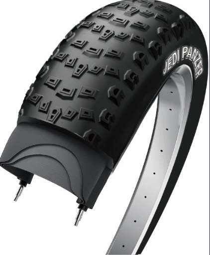 Copertone Edge Jedi per fat bike 20 x 4.00" / 100-406 - nero
